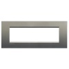 Рамка прямоугольная LivingLight 7 модулей, цвет Серый шелк Bticino
