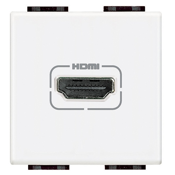 Разъем HDMI 2 модуля LivingLight Белый