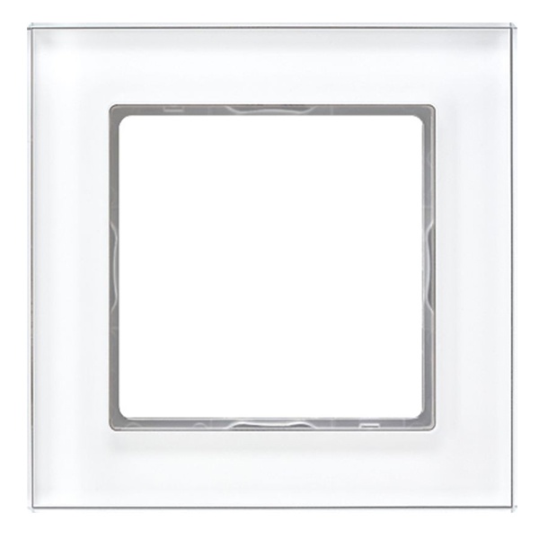 Рамка 1-ая стекло Jung A Creation Белый