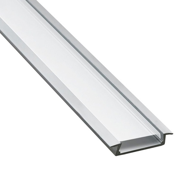 Профиль для светодиодной ленты LED CAB252 встраиваемый 30,8х6мм (20мм) алюминиевый 2 метра