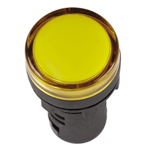Лампа ИЭК AD22DS(LED)матрица d22мм желтый 230В BLS10-ADDS-230-K05 .