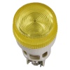 Лампа ИЭК ENR-22 сигнальная d22мм желтый неон/240В цилиндр