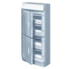Влагозащищенный настенный шкаф ABB Mistral65 48М (4х12) непрозрачная дверь без клеммников 65P12X41