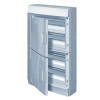 Влагозащищенный настенный шкаф ABB Mistral65 72М (4х18) непрозрачная дверь без клеммников 65P18X41