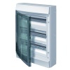 Влагозащищенный настенный шкаф ABB Mistral65 54М (3х18) прозрачная дверь без клеммников 65P18X32