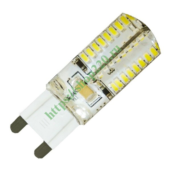 Лампа светодиодная капсула Feron LB-421 4W 4000K  230V G9 16х49mm белый свет