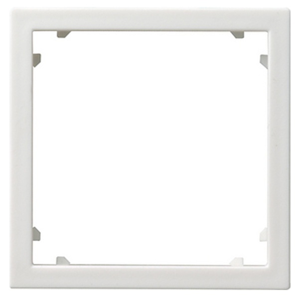 Промежуточная рамка для приборов с накладкой 45*45 мм (Alcatel) Gira белый матовый