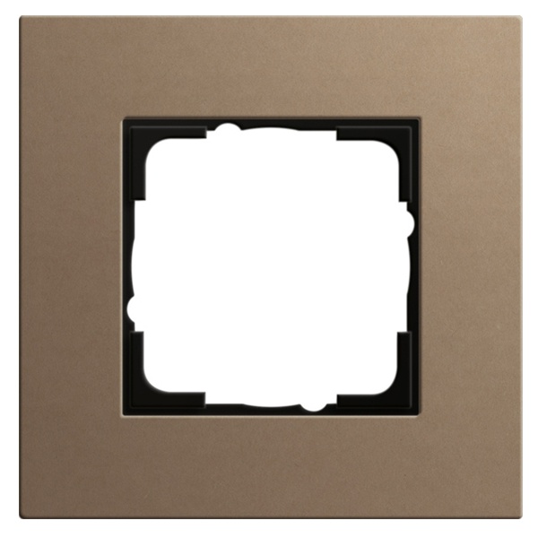 Рамка 1-ая Gira Esprit Linoleum-Multiplex Светло-коричневый