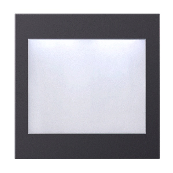 Светодиодное табло с RGB подсветкой для блока SV539LED Jung Латунь Dark