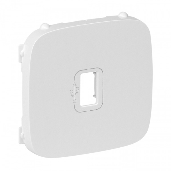 Лицевая панель розетки USB-удлинитель 3.0 Valena ALLURE Legrand, белый