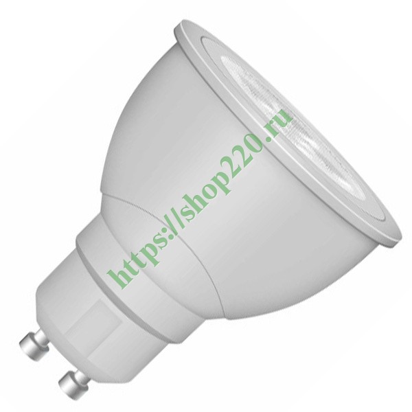 Лампа светодиодная Osram LED PAR16 50 5,5W/865 36° 350lm 220V GU10