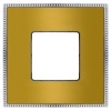 Рамка 1-ная Fede Belle Epoque Metal, bright gold+bright chrome