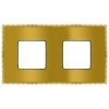 Рамка 2-ная Fede Belle Epoque Metal, bright gold+bright gold