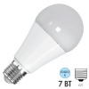 Лампа светодиодная FL-LED-A60 7W 6400K 670lm 220V E27 холодный свет