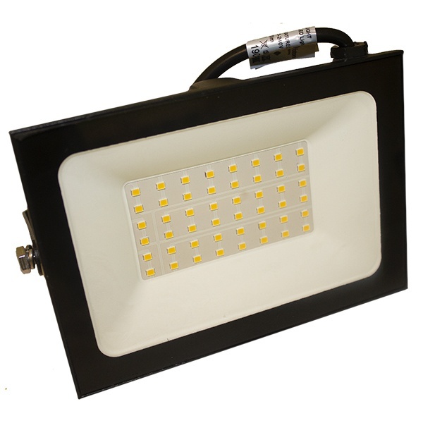Прожектор светодиодный FL-LED Light-PAD 50W 2700K 4250Lm IP65 черный Foton