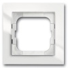 Рамка 1-постовая для монтажа заподлицо ABB Axcent Flat, белый (1721-284/11)