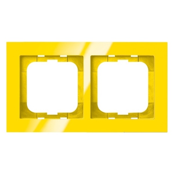 Рамка 2-постовая ABB Axcent, жёлтый (1722-285)