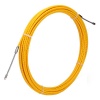 Протяжка кабельная из плетеного полиэстера PET d5,2mm L50m желтый Fortisflex (PET-1-5.2/50)