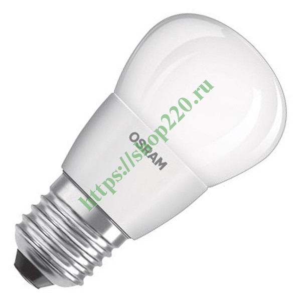 Лампа светодиодная шарик Osram LED CLAS P FR 40 6W/827 DIM 470lm 220V E27