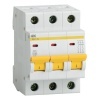 Автоматический выключатель ВА47-29 3Р 2А 4,5кА характеристика В ИЭК (автомат электрический)