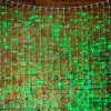 Гирлянда Светодиодный Дождь 2x1,5м 360LED зеленый IP44 постоянное свечение, белый провод, 230В