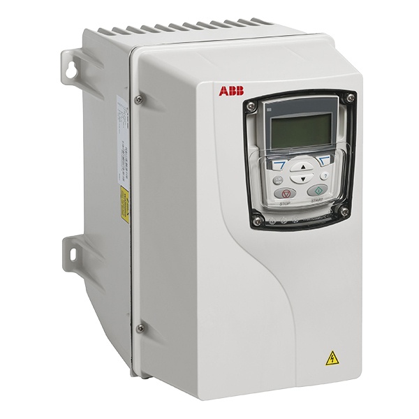 Преобразователь частоты ABB ACS355-03E-01A2-46, 0.37 кВт, 380 В, 3 фазы, IP66, с интел. пан. упр.