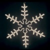Фигура LED Большая Снежинка, цвет тепло-белый, размер 95x95см IP65