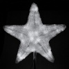Акриловая светодиодная фигура Звезда, белая 50см 160LED 20W 230V IP65 от -25 до +40