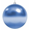 Елочная фигура Шар глянцевый, 20 см, цвет синий