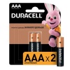 Батарейка AAA Duracell LR03 BASIC MN2400 (упаковка 2шт) 116054