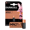 Батарейка MN21 Duracell A23/V23GA/3LR50 12V Alkaline (упаковка 1шт) 011212