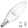Лампа светодиодная свеча Osram LED LS CLAS B 5.5W/840 (40W) FR 220V E14 200° 470lm