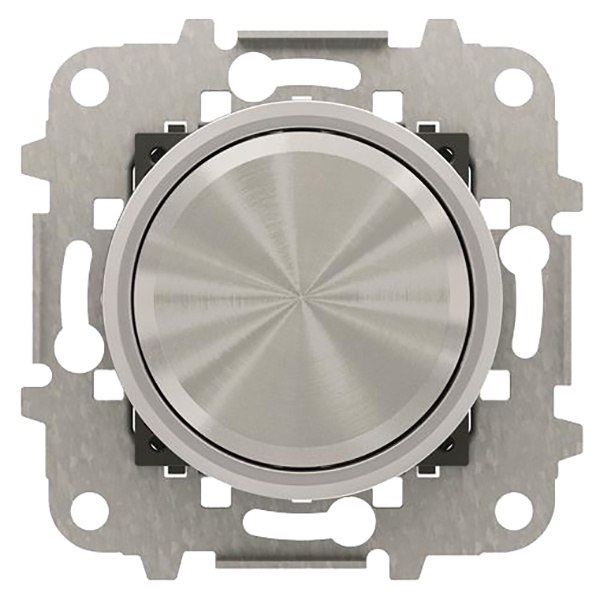 Светорегулятор универсальный поворотный 60 - 500 Вт ABB SKY Moon, кольцо хром (8660 CR)