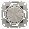 Светорегулятор универсальный поворотный 60 - 500 Вт ABB SKY Moon, кольцо хром (8660 CR)