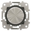 Светорегулятор поворотный для люмин. ламп 1-10 В, 50 мА ABB SKY Moon, кольцо черное стек (8660.9 CN)