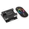 Контроллер с ПДУ радио (черный) RGB 3 канала 12В 216Вт для RGB ленты IEK
