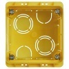 Коробка для твёрдых стен 2 модуля (70.5х70.5х58) для итальянского стандарта LivingLight AIR