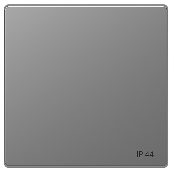 Клавиша 1-ная IP 44 Merten D-Life, нержавеющая сталь