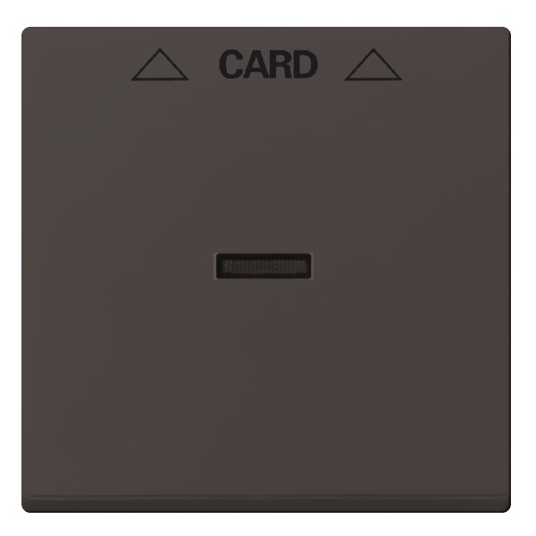 Накладка для механизма карточного выключателя 2025 U серия ABB solo/future, антрацит