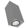 Светильник LED Вартон DL-02 Cube накладной 100х110 12W 4000K 35° RAL7045 серый матовый
