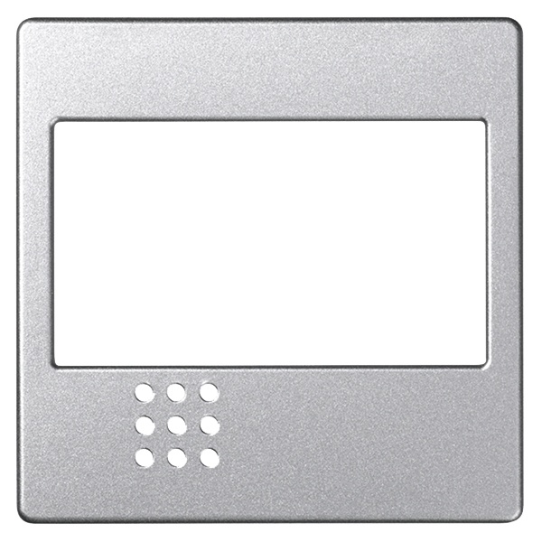 Накладка на ИК-приемник для управления жалюзи Simon 82 Detail, холодный алюминий
