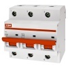 Автоматический выключатель ВА47-100 3Р 40А 10кА характеристика С TDM (автомат электрический)