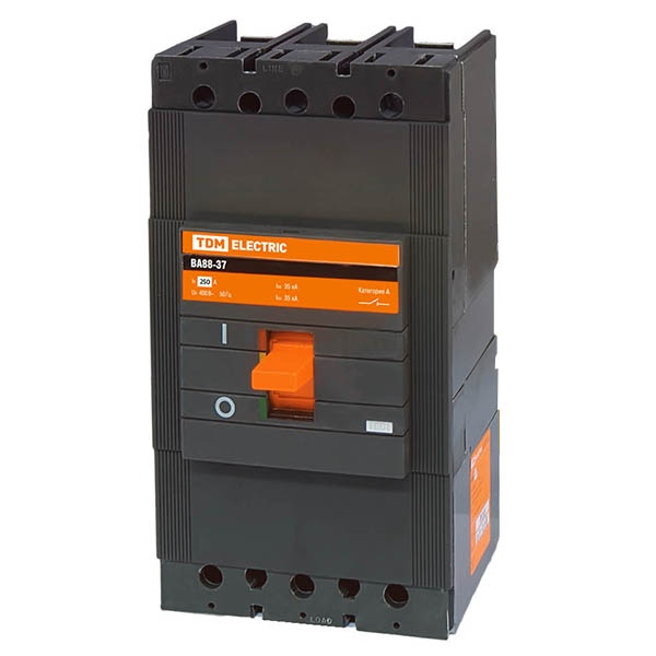Автоматический выключатель ВА88-37 3Р 250А 35кА TDM (автомат электрический)