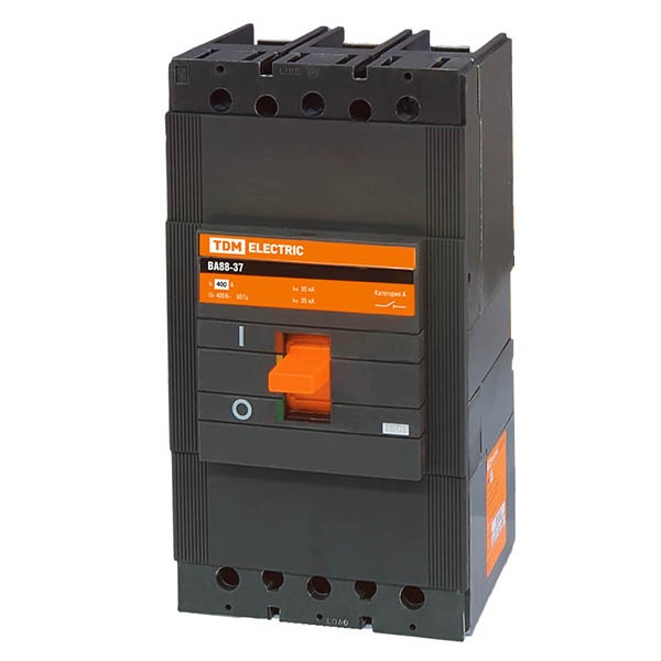 Автоматический выключатель ВА88-37 3Р 400А 35кА TDM (автомат электрический)