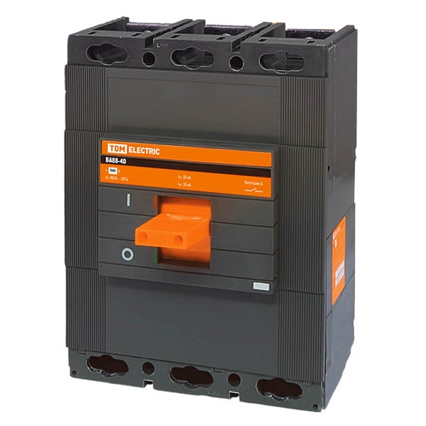Автоматический выключатель ВА88-40 3Р 500А 35кА TDM (автомат электрический)