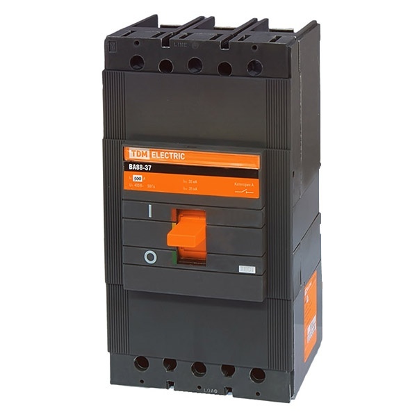 Автоматический выключатель ВА88-37 3Р 500А 35кА TDM (автомат электрический)