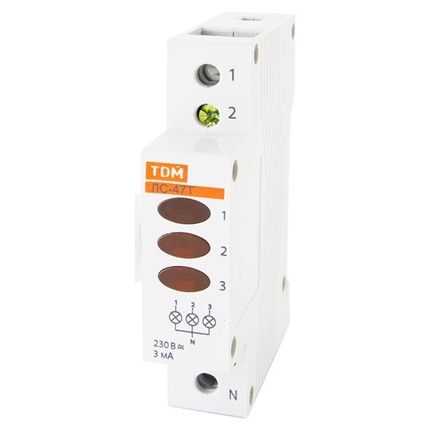 Индикатор фаз ЛС-47Т (LED) 230В 50Гц TDM
