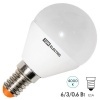 Лампа светодиодная FG45 6W 4000K 230V E14 DIM (3 режима яркости) TDM