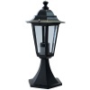 Светильник 6060-04 садово-парковый шестигранник, 60Вт, стойка, черный TDM