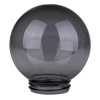 Рассеиватель шар TDM ПММА 160 мм дымчатый (резьба А 85)